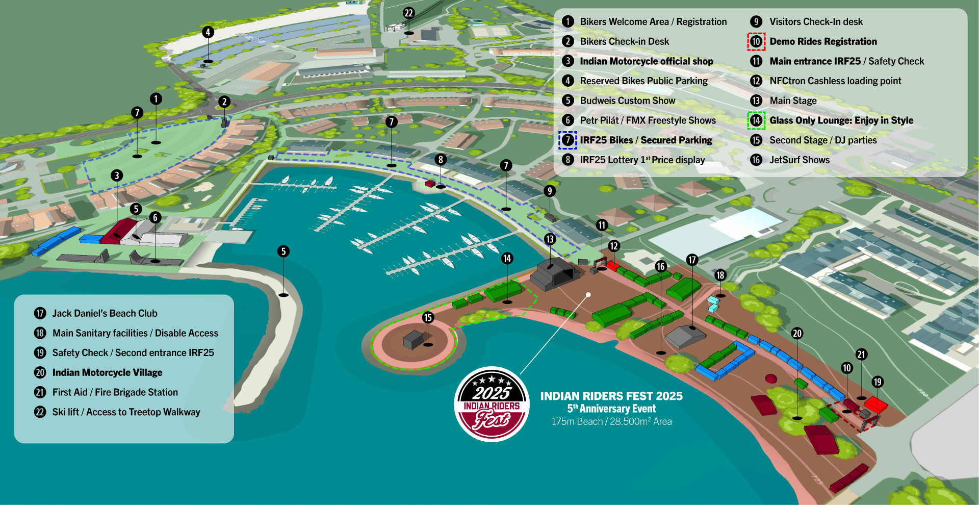 Indian Riders Fest 2025 Besucherplan