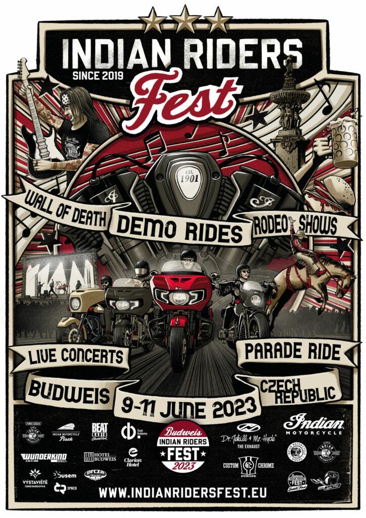 Official Poster Indian Riders Fest 2023