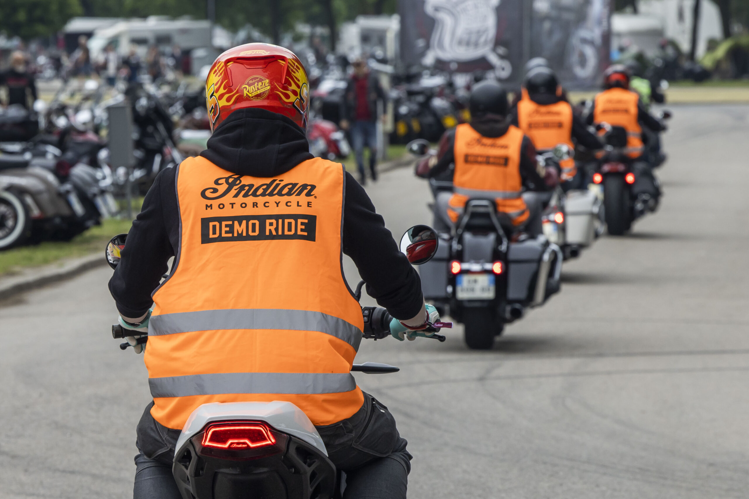 Indian Motorcycle Demo-Flotte 