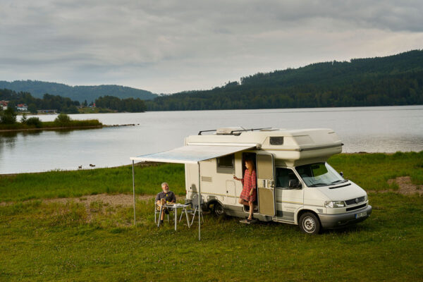 Camping Lipno Modřín 1 Person Kleines Zelt – Bild 6