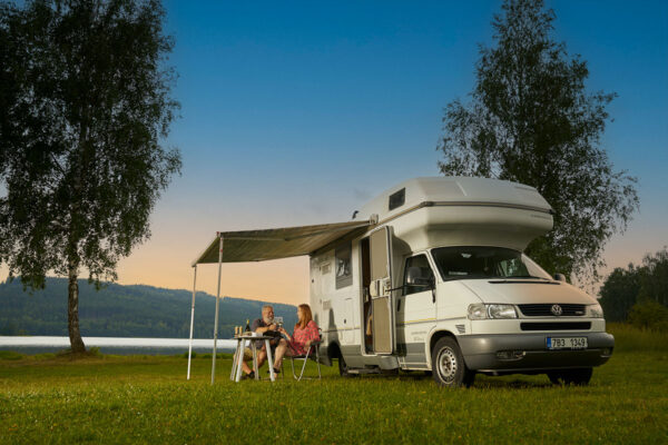 Camping Lipno Modřín 1 Person Kleines Zelt – Bild 4
