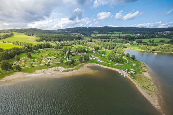 Camping Lipno Modřín 1 Person Kleines Zelt – Bild 2