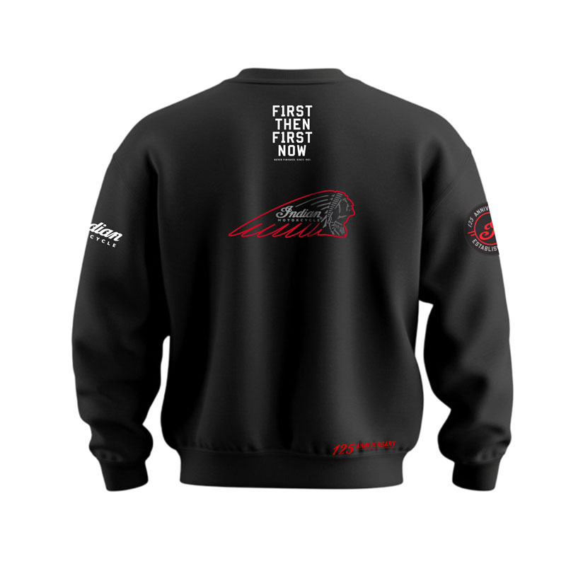 Sweat-shirt col rond IRF26 × Indian Motorcycle® 125e anniversaire – Image 3