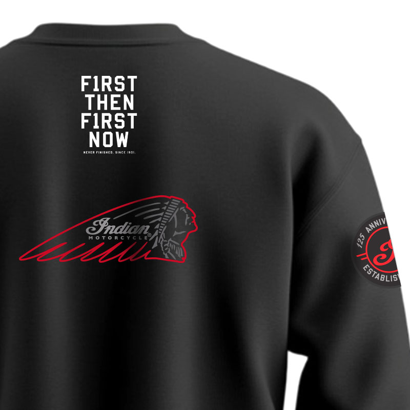 Sweat-shirt col rond IRF26 × Indian Motorcycle® 125e anniversaire – Image 2