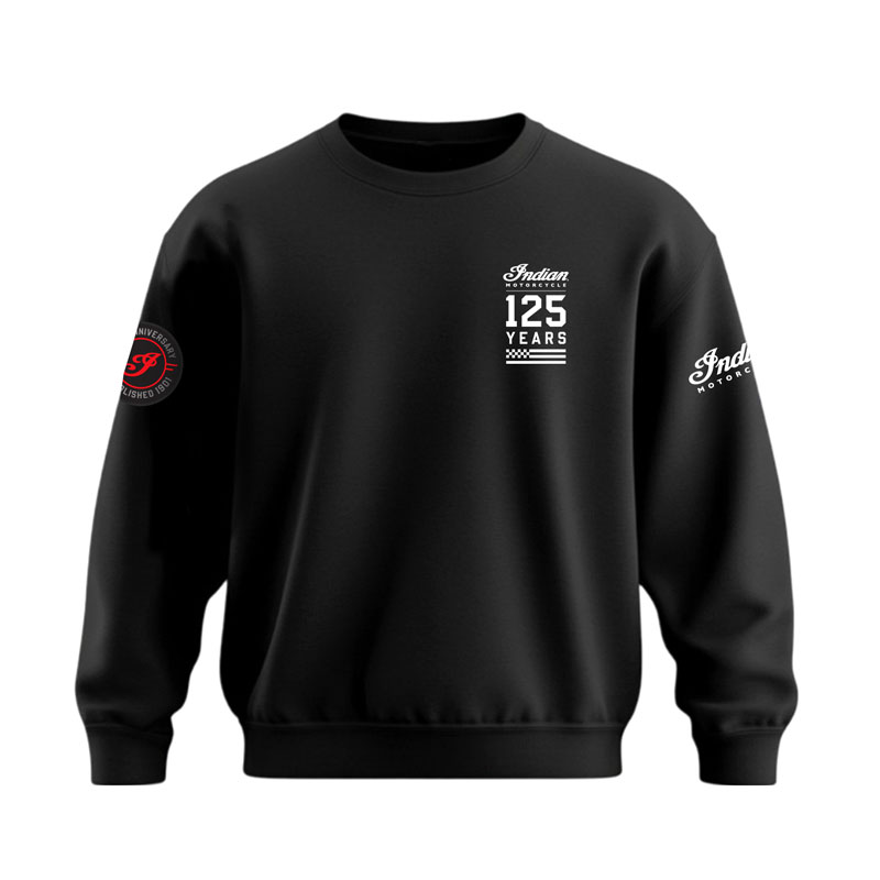 Sweat-shirt col rond IRF26 × Indian Motorcycle® 125e anniversaire
