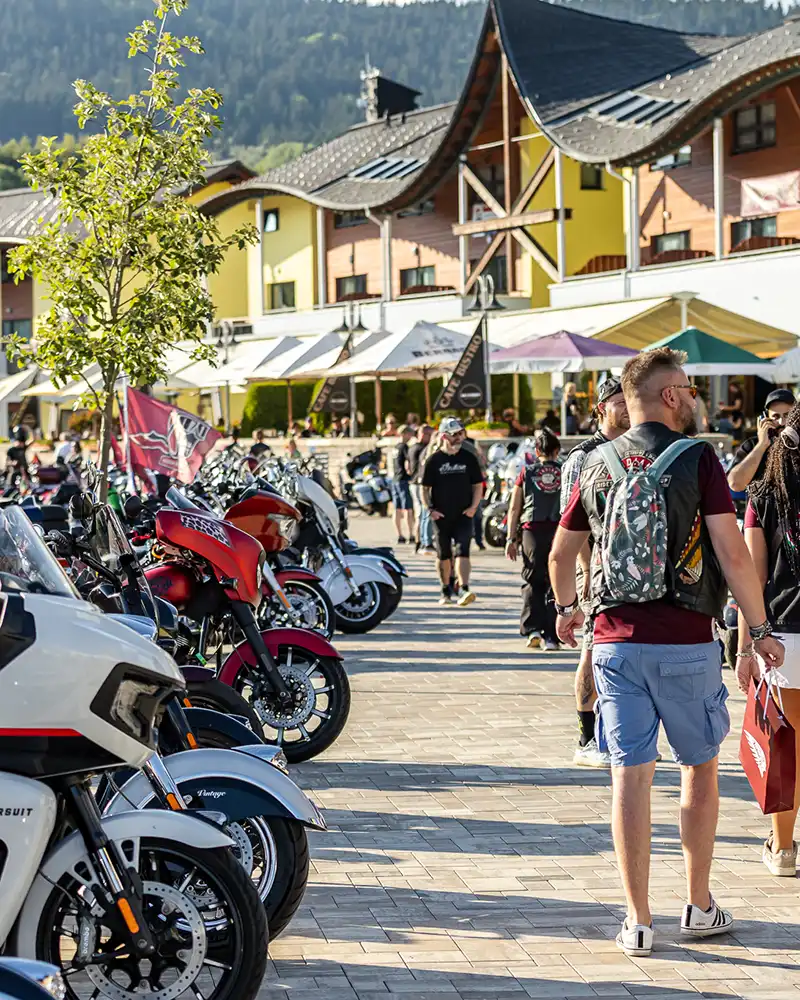 home-tile-stay Accommodation at Lipno nad Vltavou for Indian Riders Fest