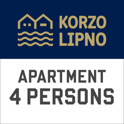 Apartmán pro 4 osoby – 2 ložnice – Korzo Lipno