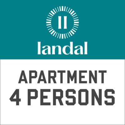 Apartmán pro 4 osoby – 2 ložnice (Landal Marina Lipno)