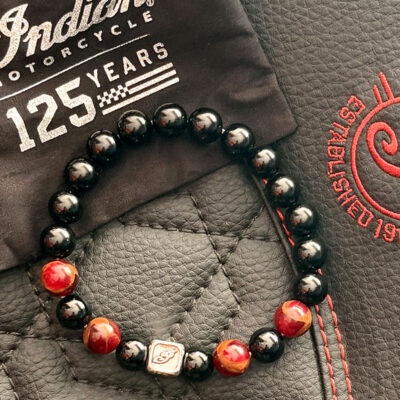 Indian Motorcycle 125th Anniversary Armband – Herren (10 mm)
