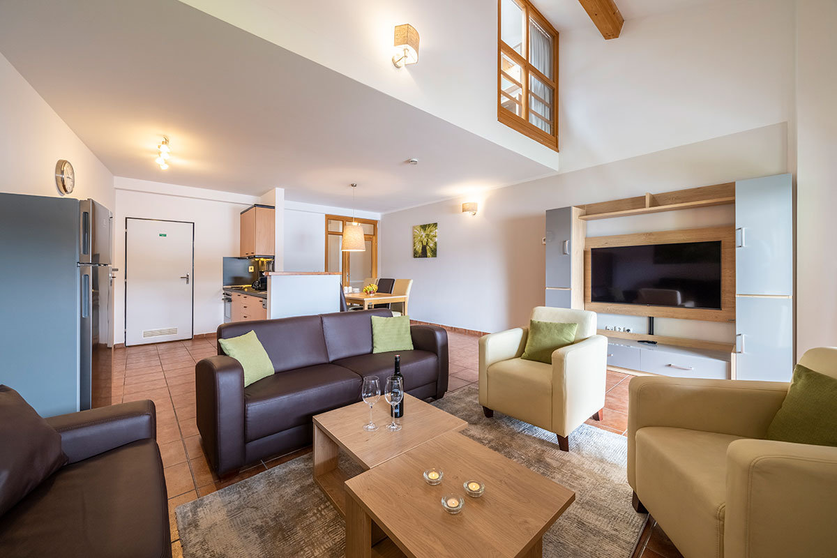 Appartement 6 personnes – 3 chambres (Landal Marina Lipno) – Image 4